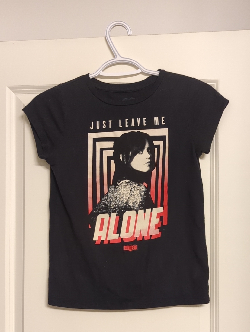 Girls Beetlejuice Graphic Tee - Just Leave Me Alone
